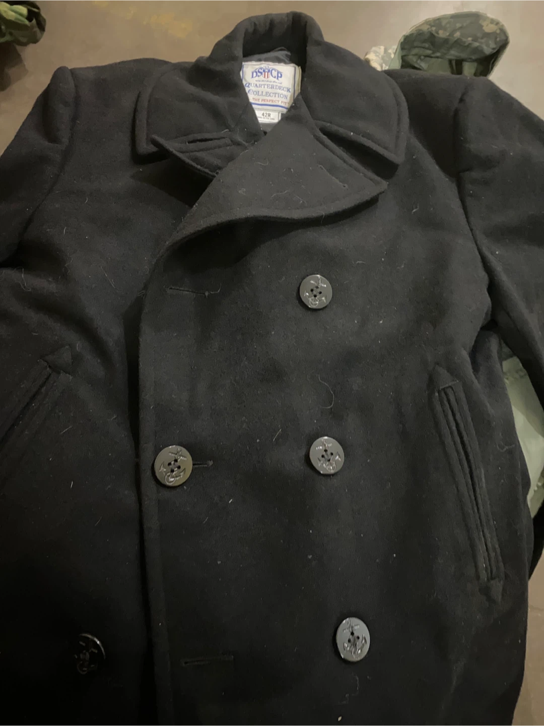 DSTCP Quarterdeck Collection Pea Coat - Size 42R