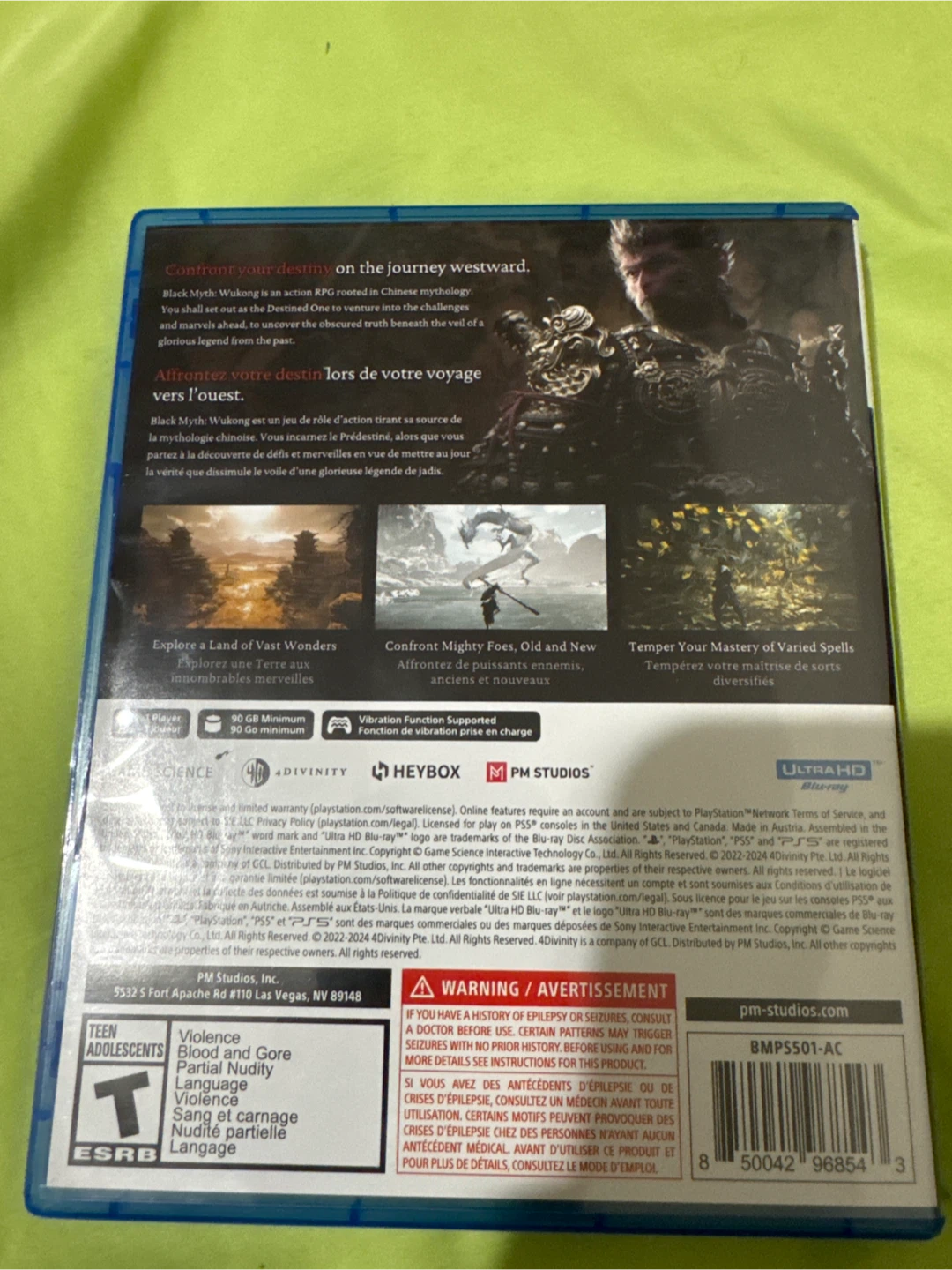Black Myth Wukong Deluxe Edition (PS5) - photo 3