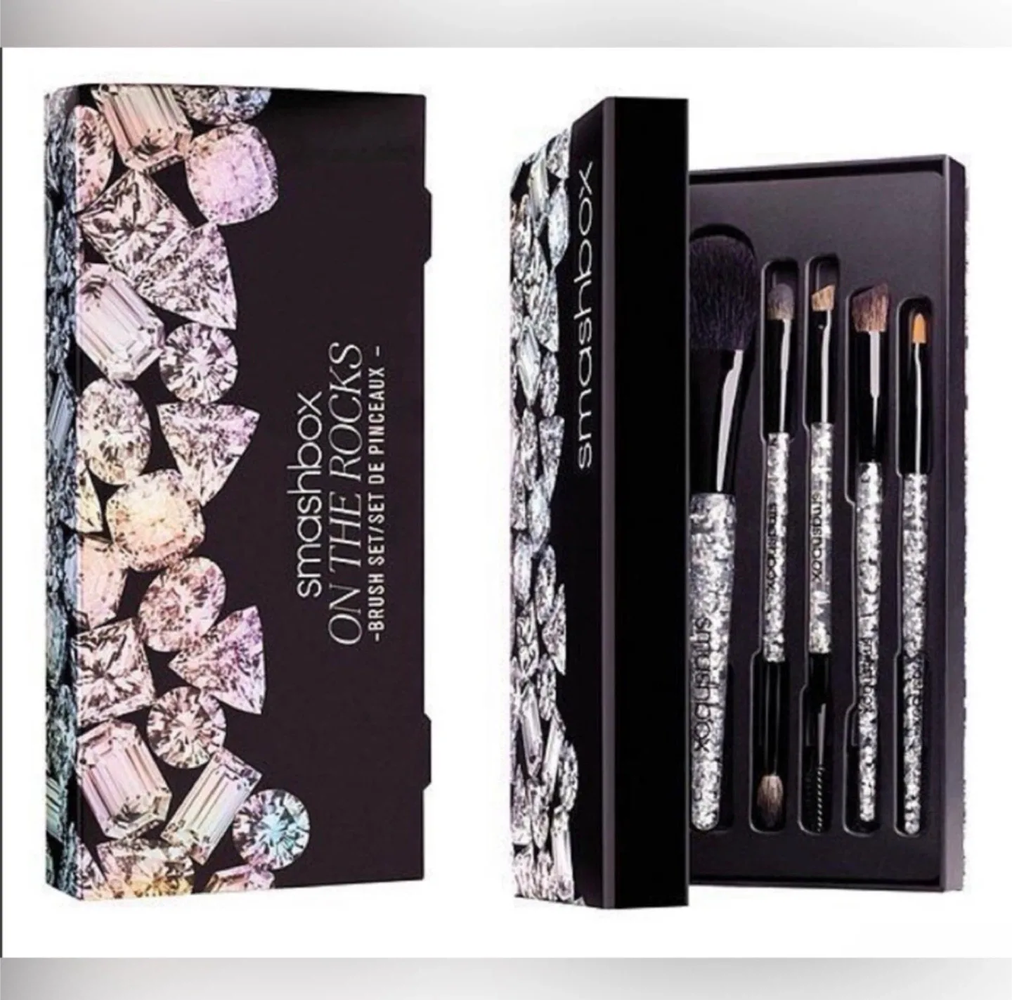 BNIB SMASHBOX Limited Edition “On The Rocks” Makeup Brush Set image indicator(6)