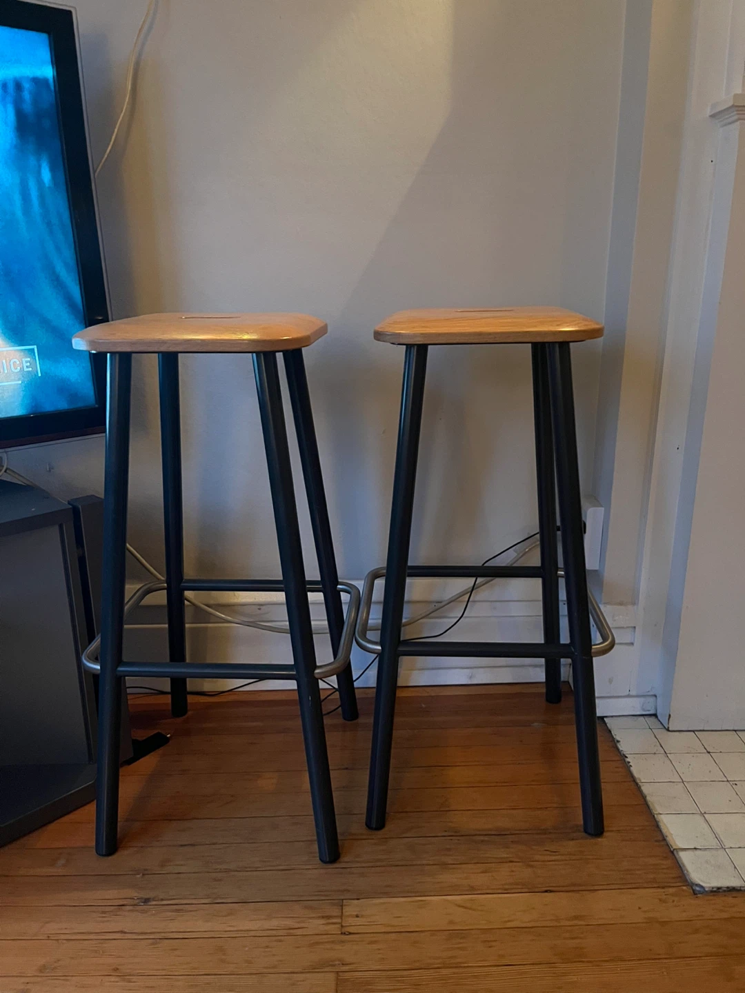 Set of 2 Bar Stools
