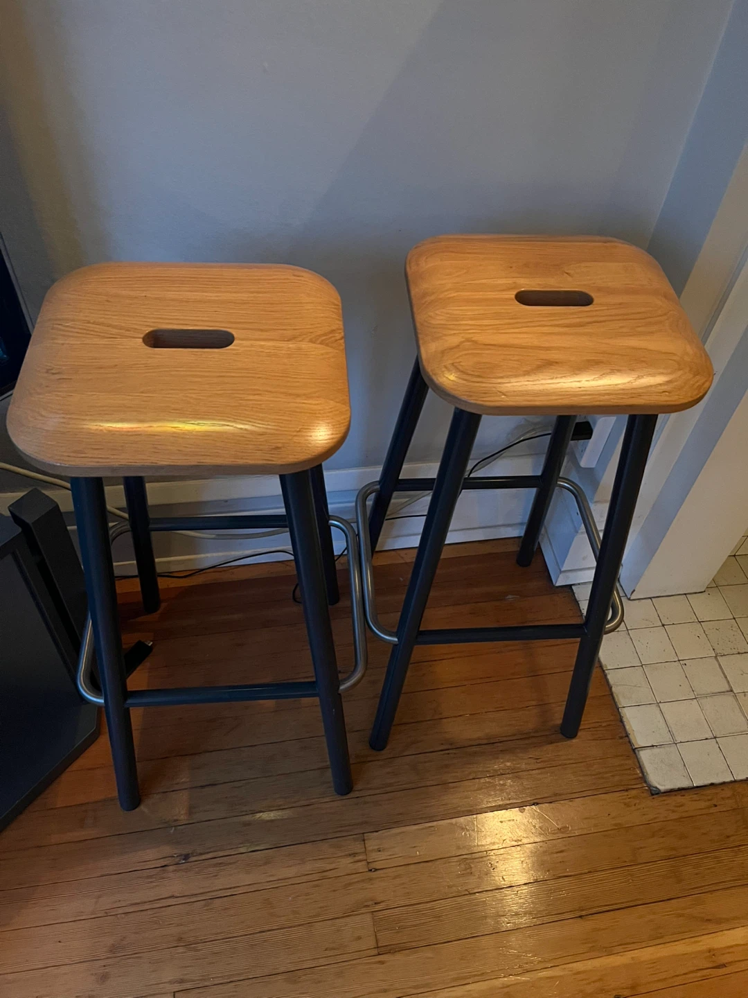 Set of 2 Bar Stools - photo 2