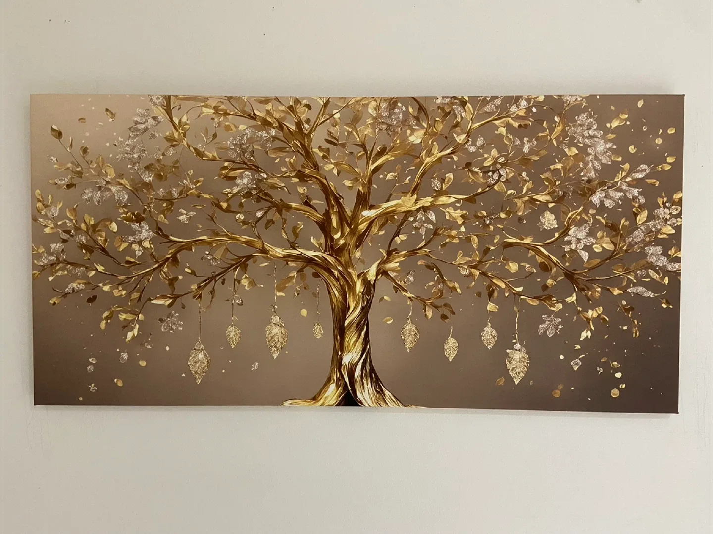 Canvas Wall Art - Tree and Peacock image indicator(3)