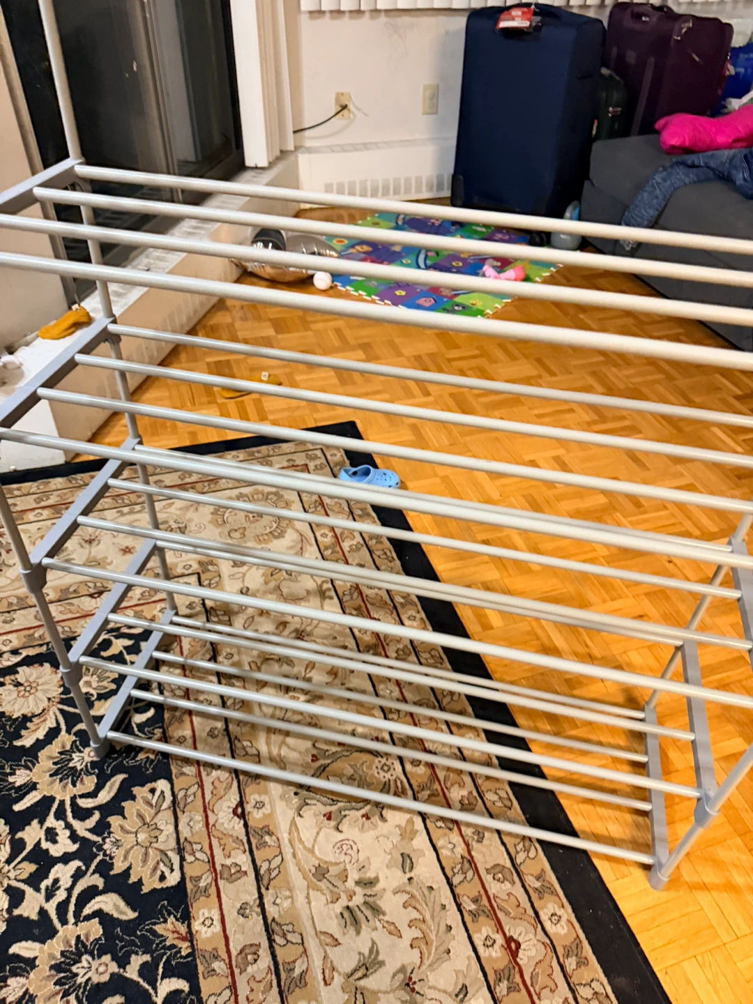 Metal Shoe Rack - Great Condition!