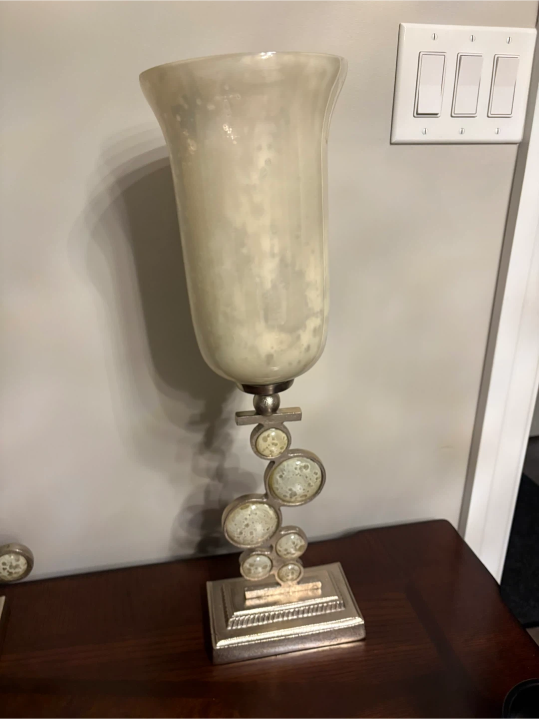 Set of 3 Decorative Candle Holders - photo 2
