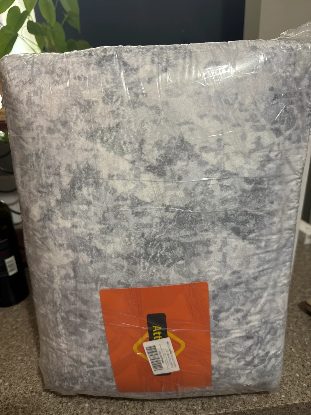New Caldre Area Rug 6'7"x9'8" Abstract Grey/White - photo 3
