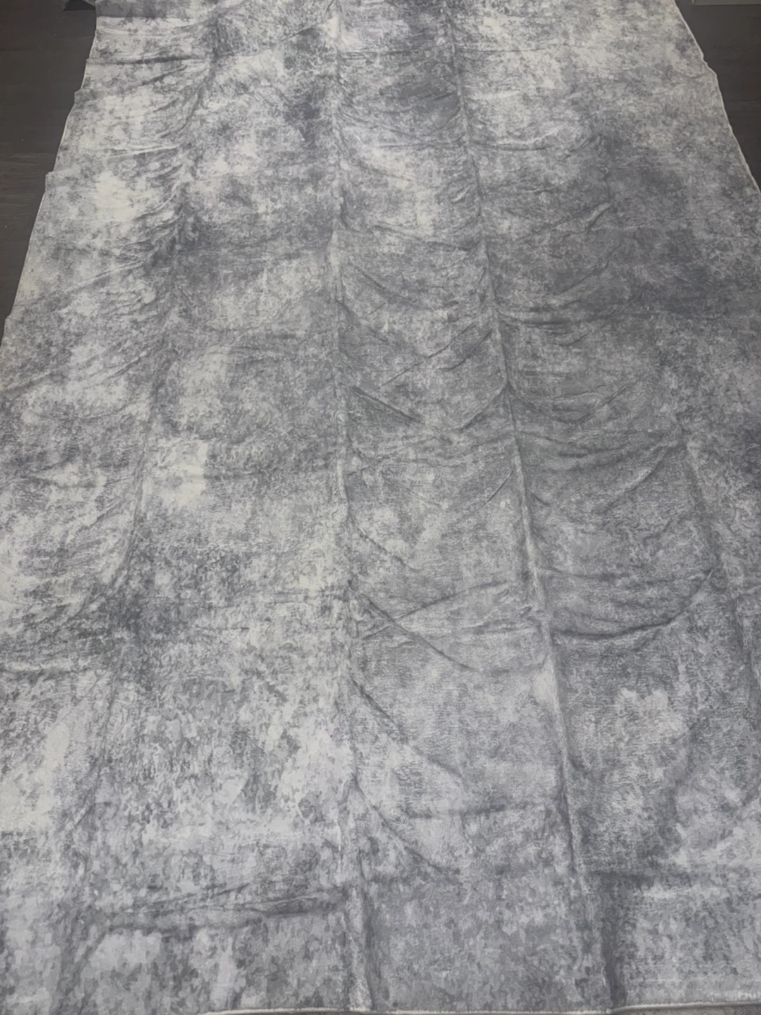 New Caldre Area Rug 6'7"x9'8" Abstract Grey/White - photo 2