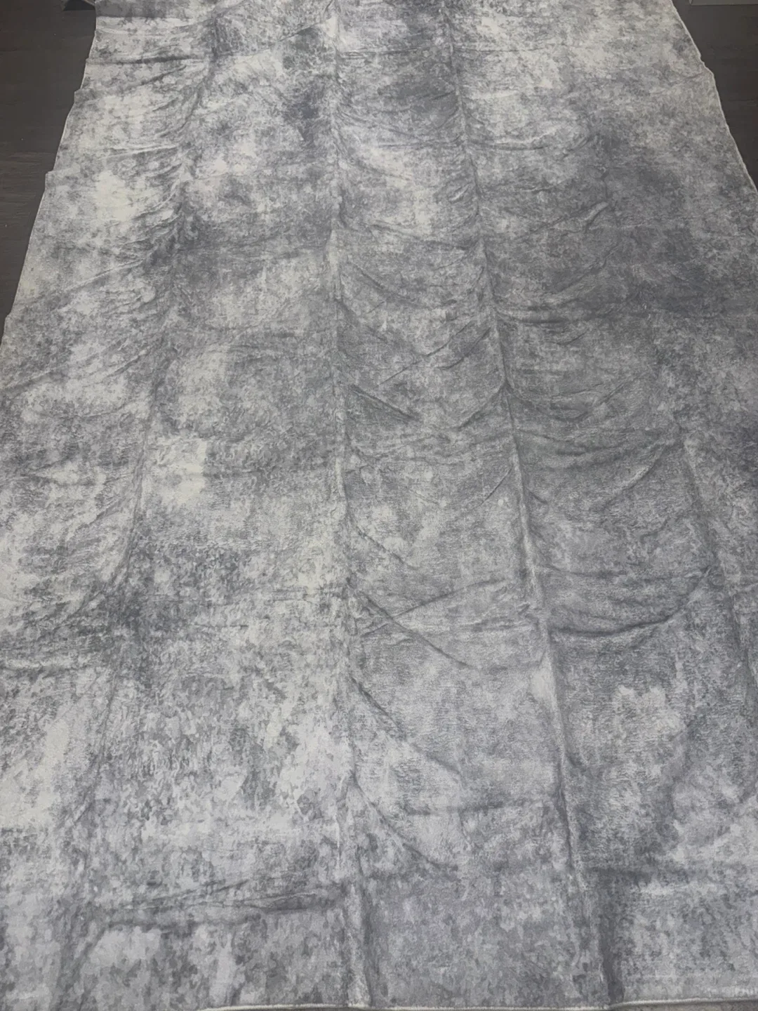 New Caldre Area Rug 6'7"x9'8" Abstract Grey/White image indicator(2)