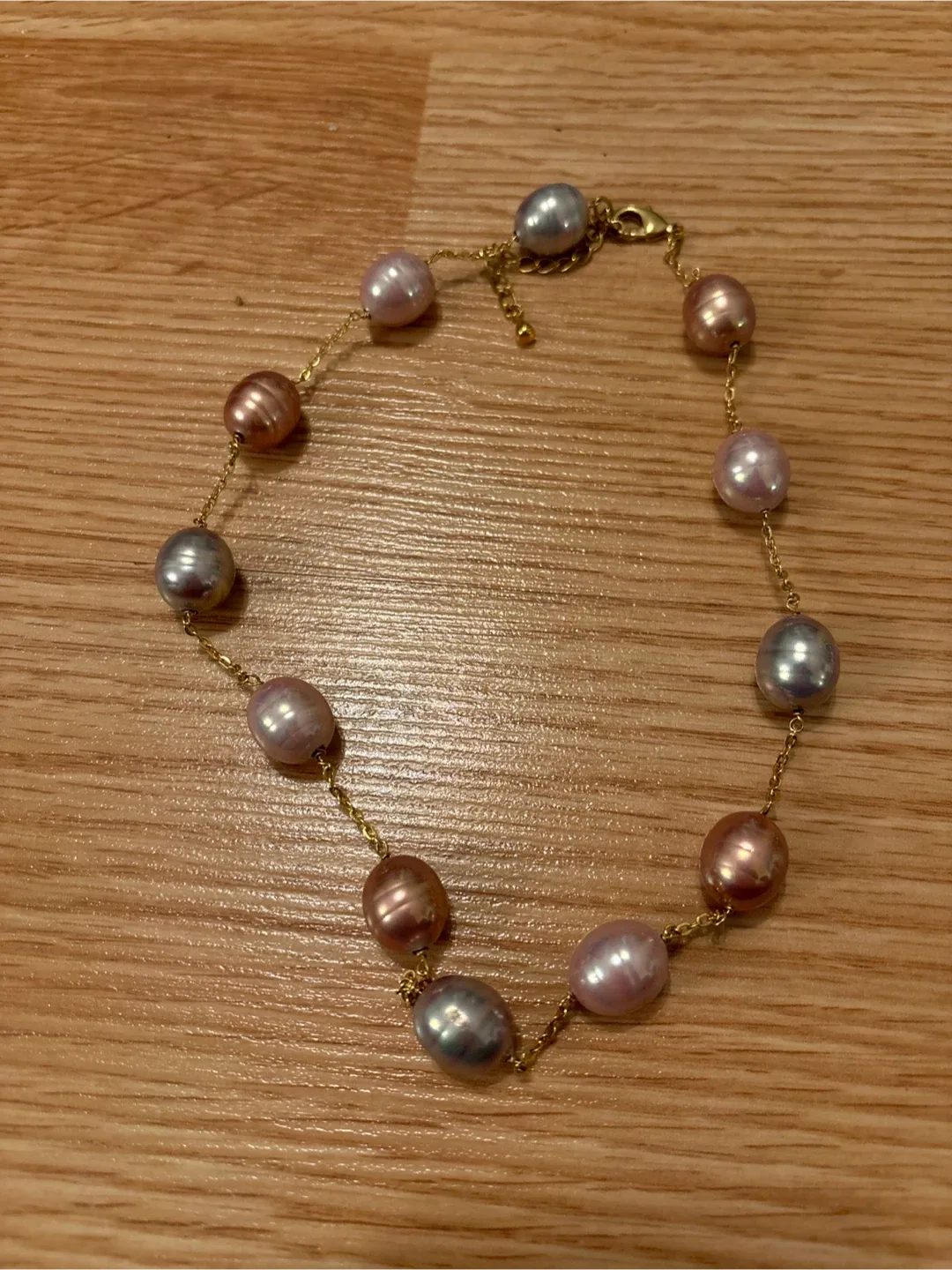 Pearl Necklace and Bracelet Set image indicator(2)