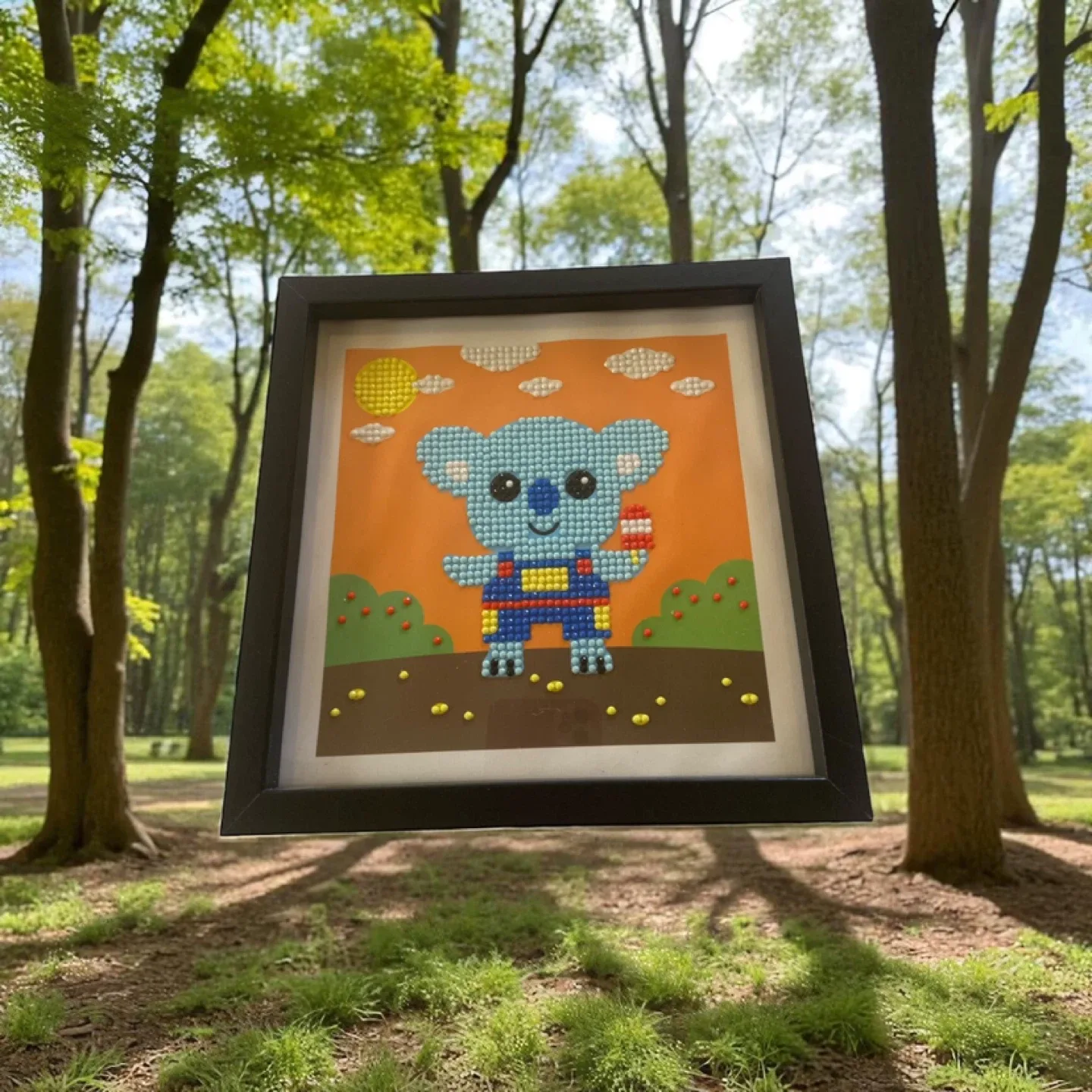 Koala Diamond Painting Framed Art image indicator(7)