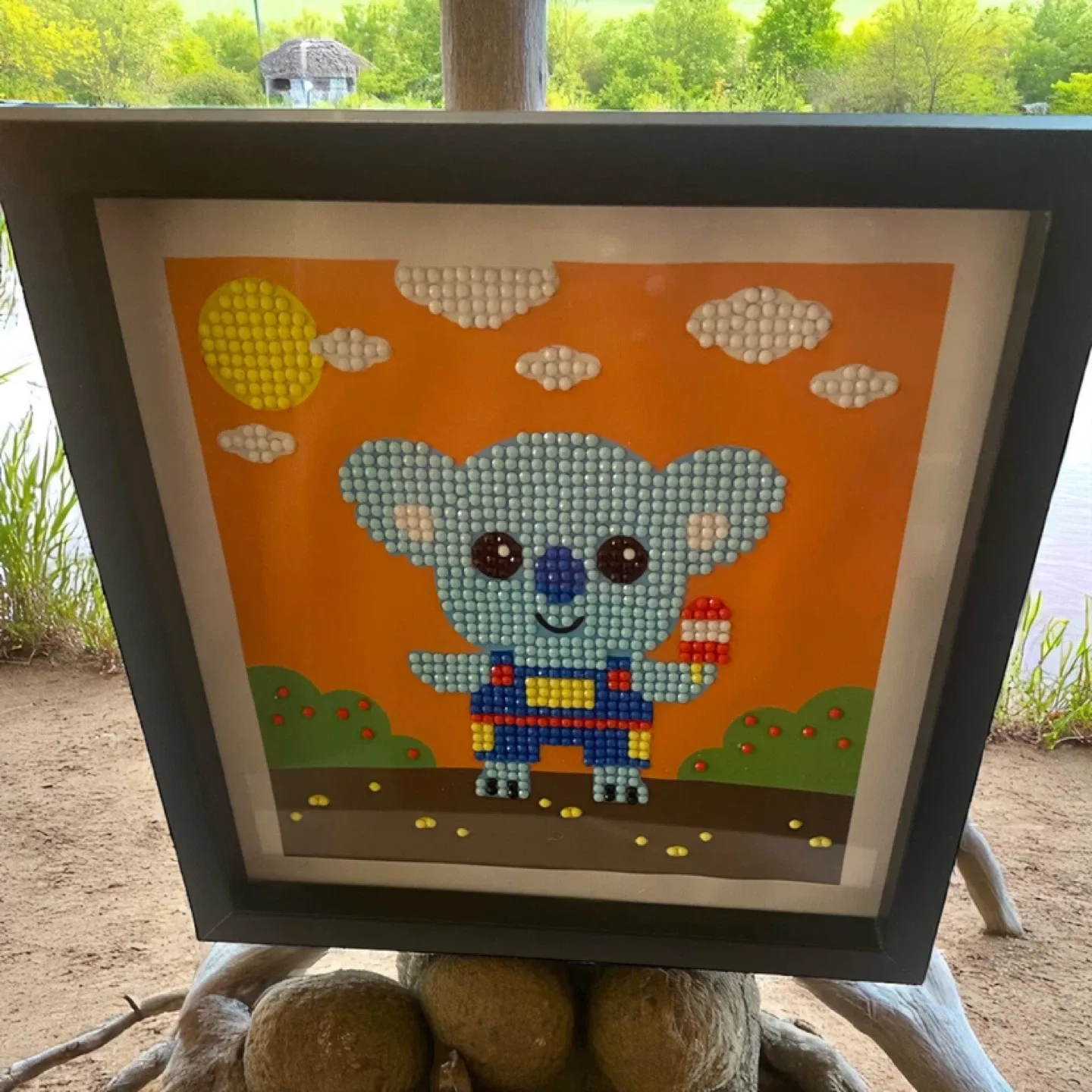 Koala Diamond Painting Framed Art image indicator(9)