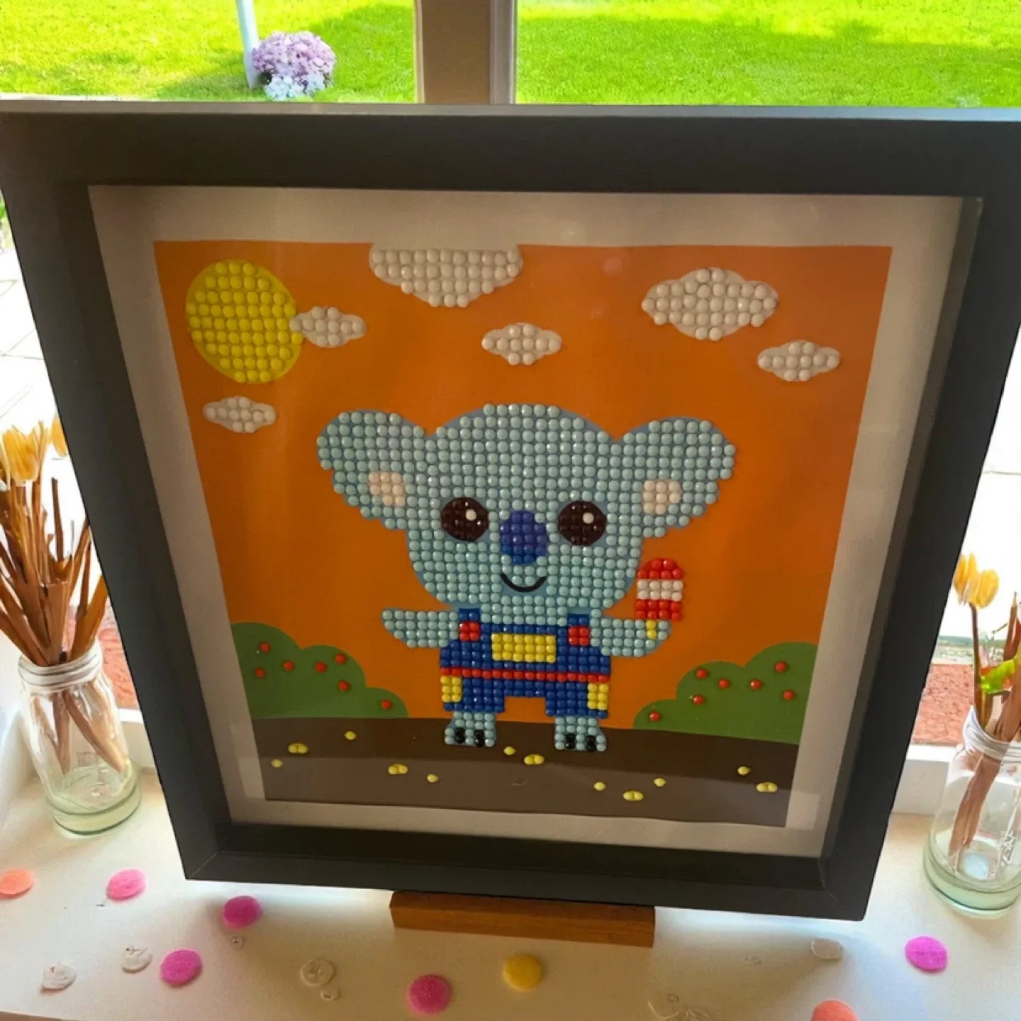 Koala Diamond Painting Framed Art image indicator(8)