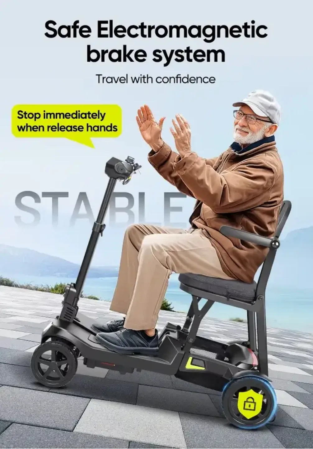 World’s Lightest Foldable Electric Mobility Scooter image indicator(7)