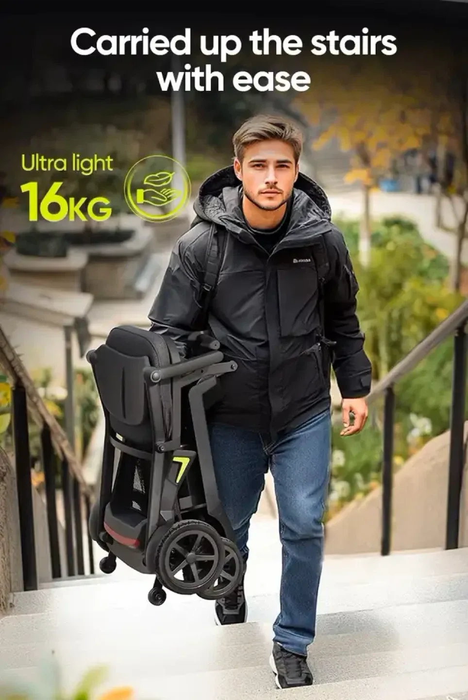 World’s Lightest Foldable Electric Mobility Scooter image indicator(10)