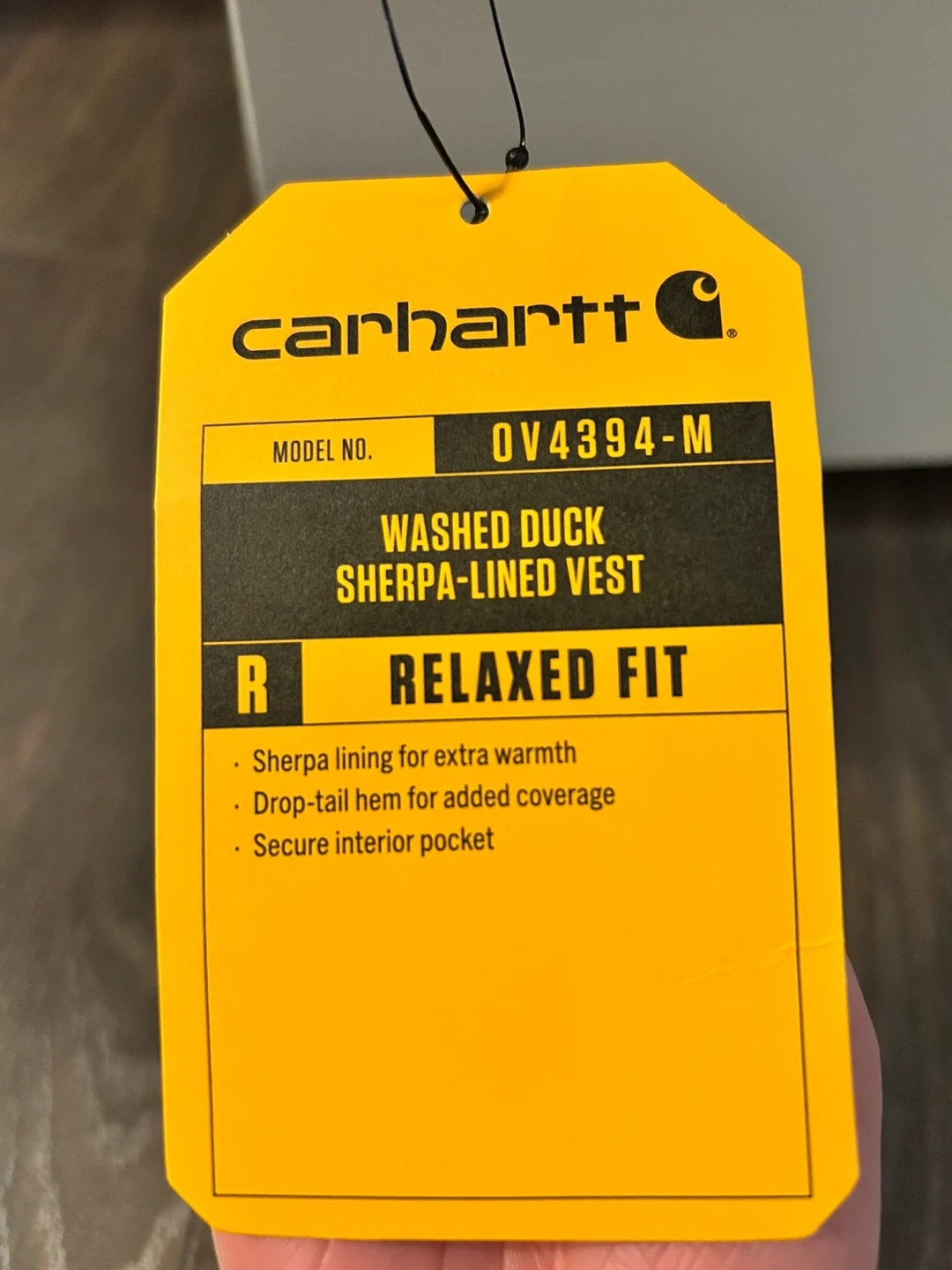 Carhartt Washed Duck Sherpa-Lined Vest - photo 3