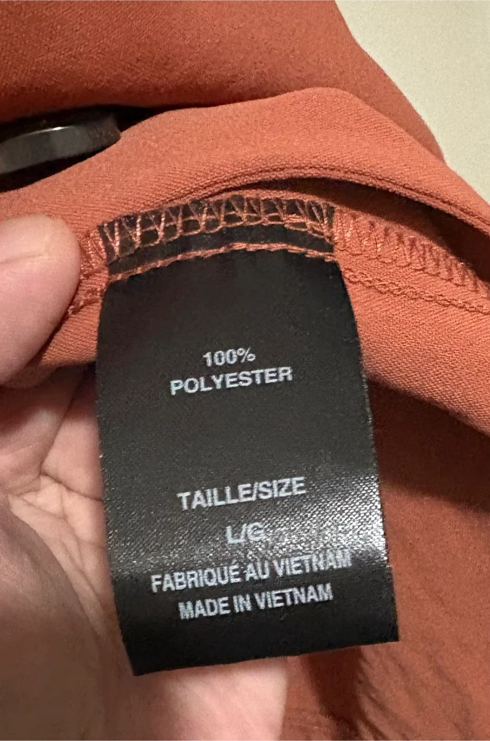 Suzy Shier Rust 3/4 sleeve Blazer-Large image indicator(2)