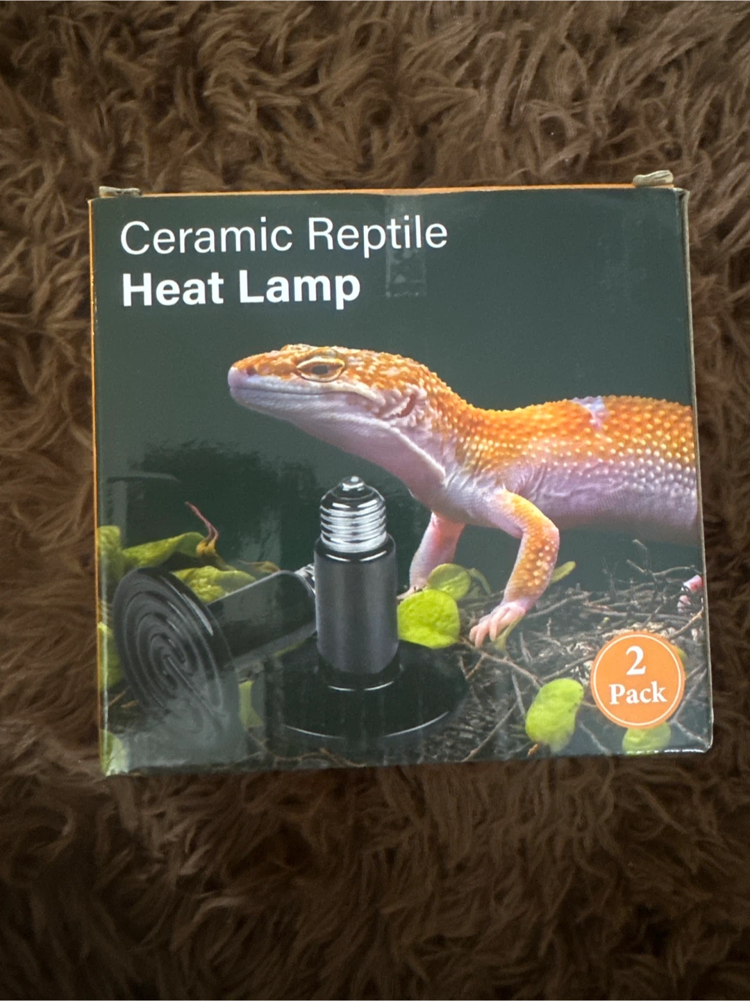 Ceramic Reptile Heat Lamp - 2 Pack