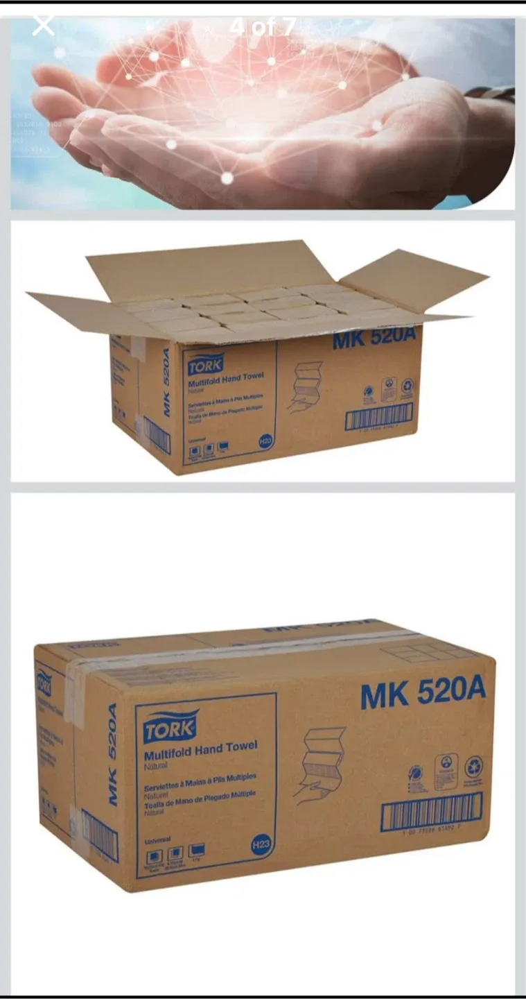 Tork MK520A Multifold Hand Towel - 4000 Sheets image indicator(3)