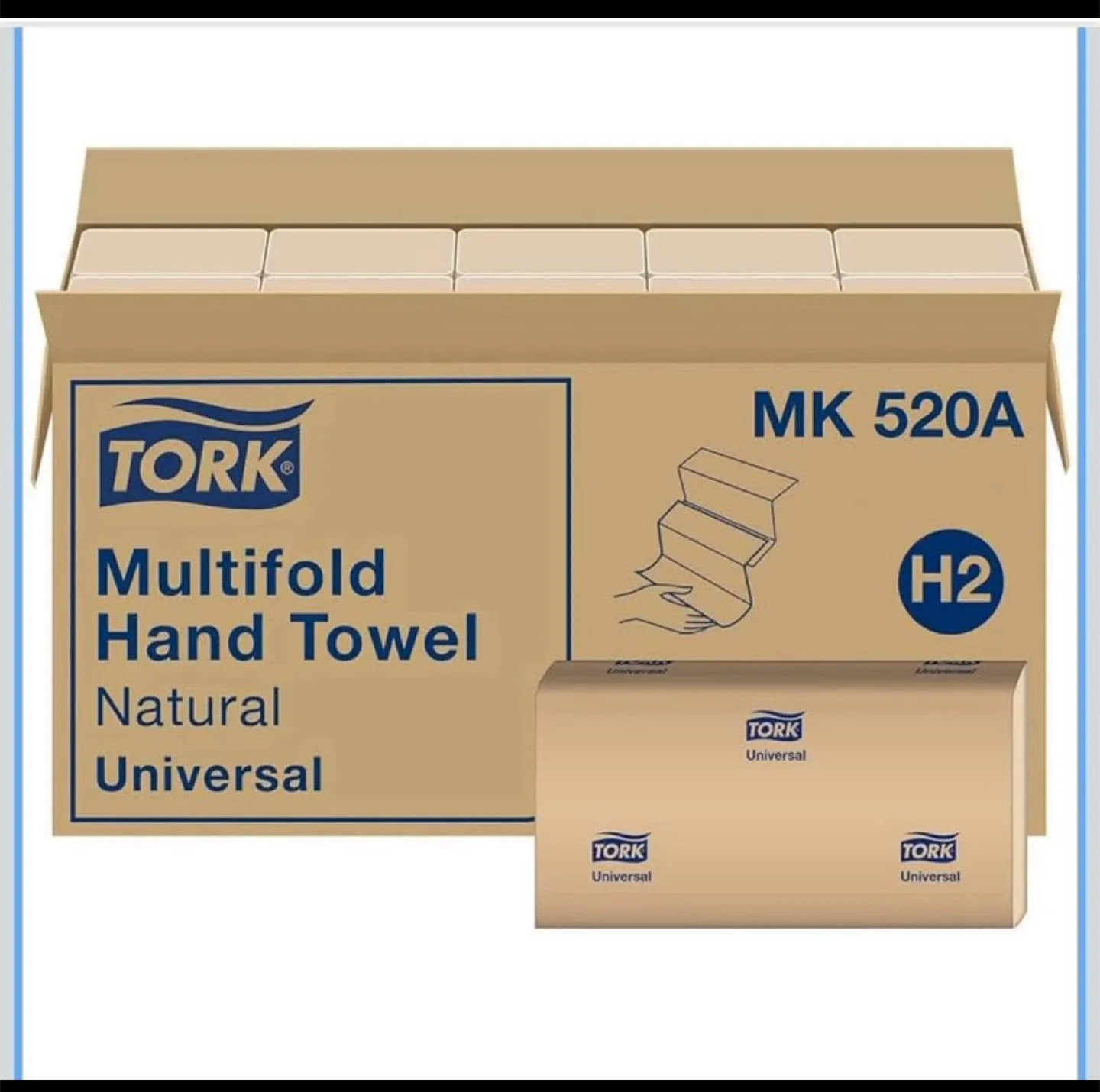 Tork MK520A Multifold Hand Towel - 4000 Sheets thumbnail