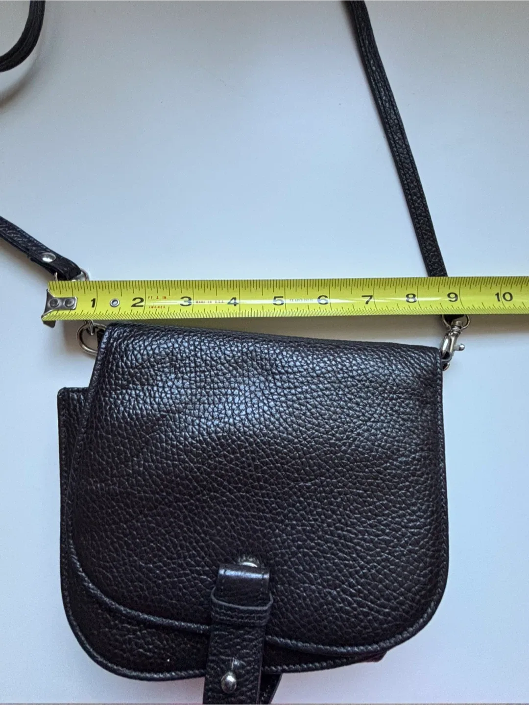 Leather Crossbody Bag - Made in Italy image indicator(3)
