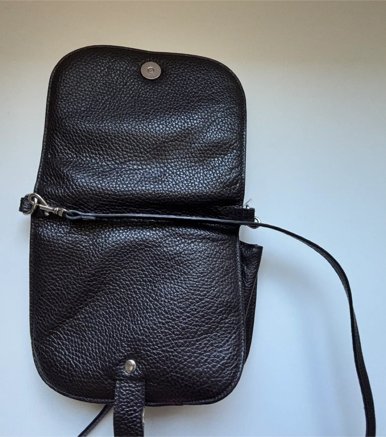 Leather Crossbody Bag - Made in Italy image indicator(5)
