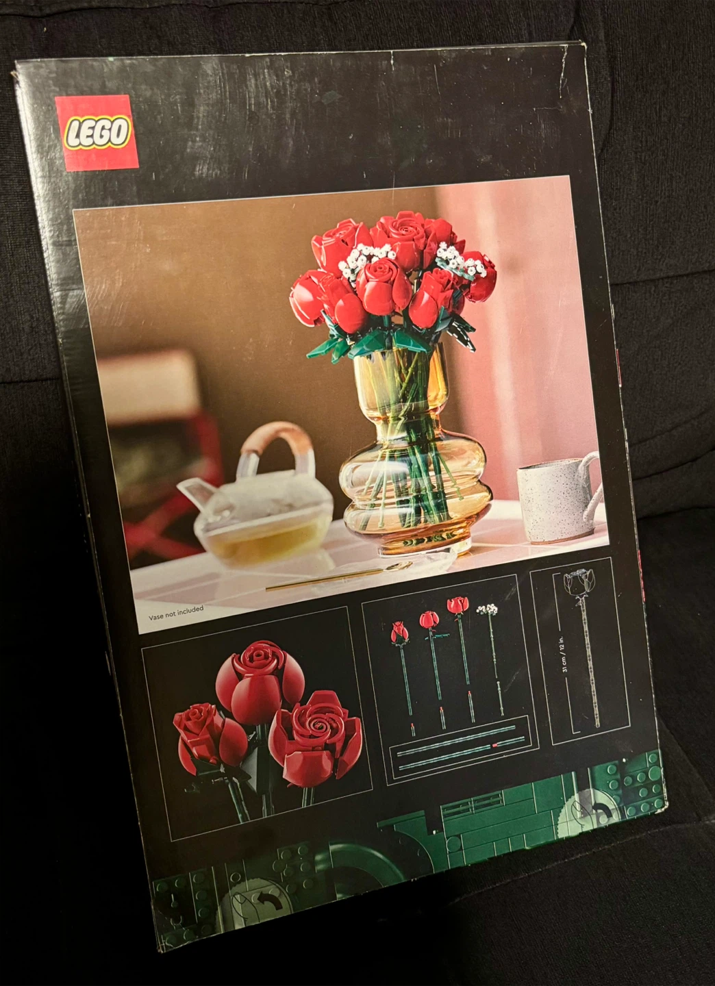 New LEGO Icons 10328 Bouquet of Roses - photo 4