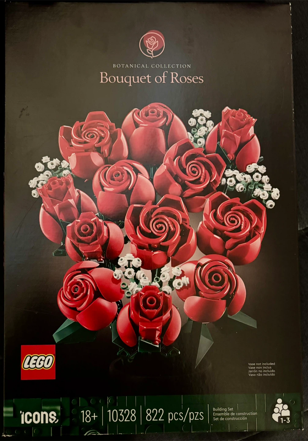 New LEGO Icons 10328 Bouquet of Roses
