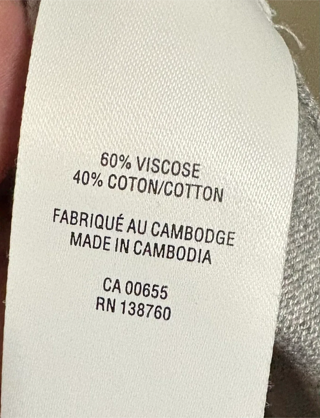 Reitmans R Essentials Grey 3/4 Sleeve Cardigan image indicator(3)