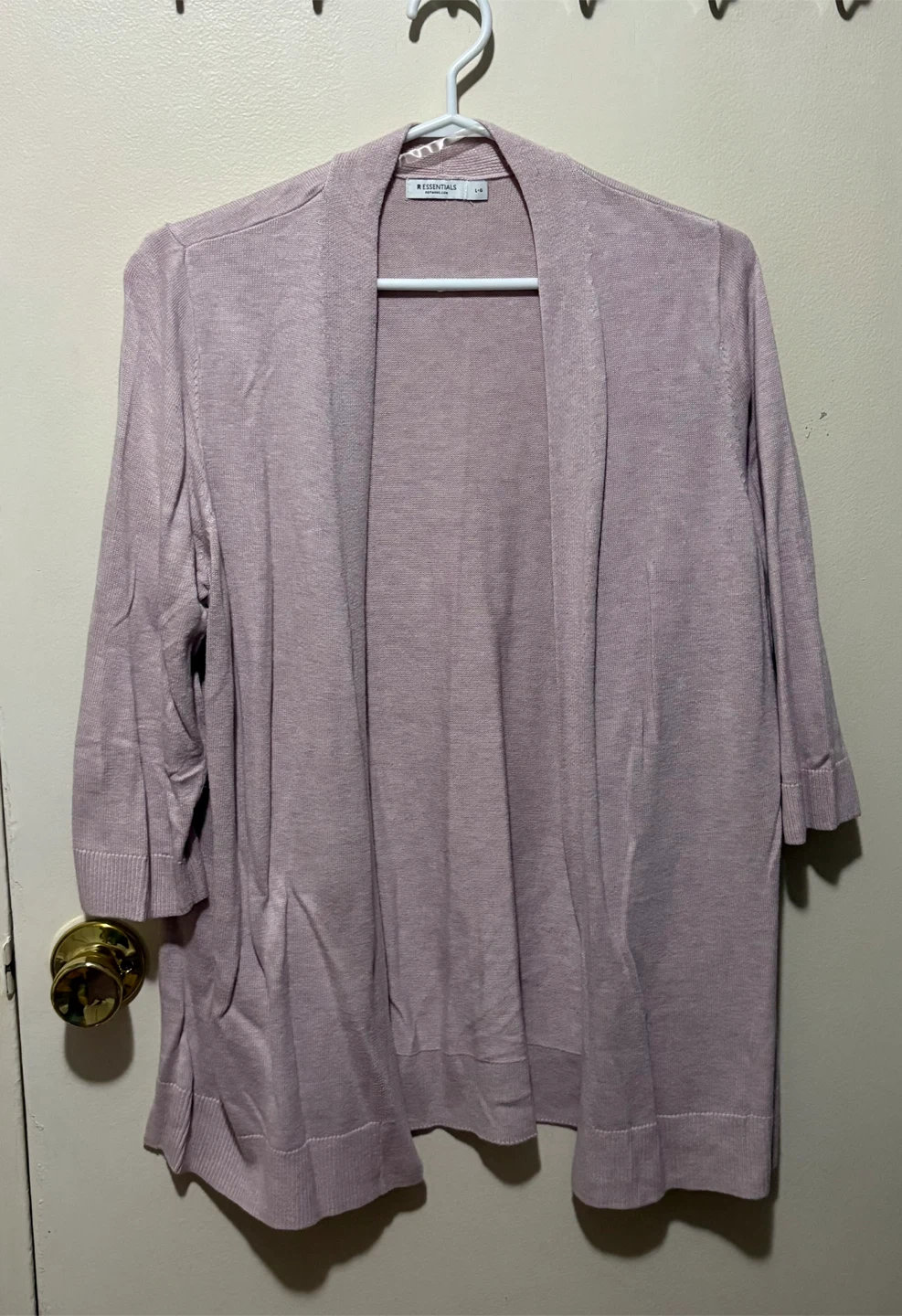 Reitmans R Essentials 3/4 Sleeve Cardigan - Size L