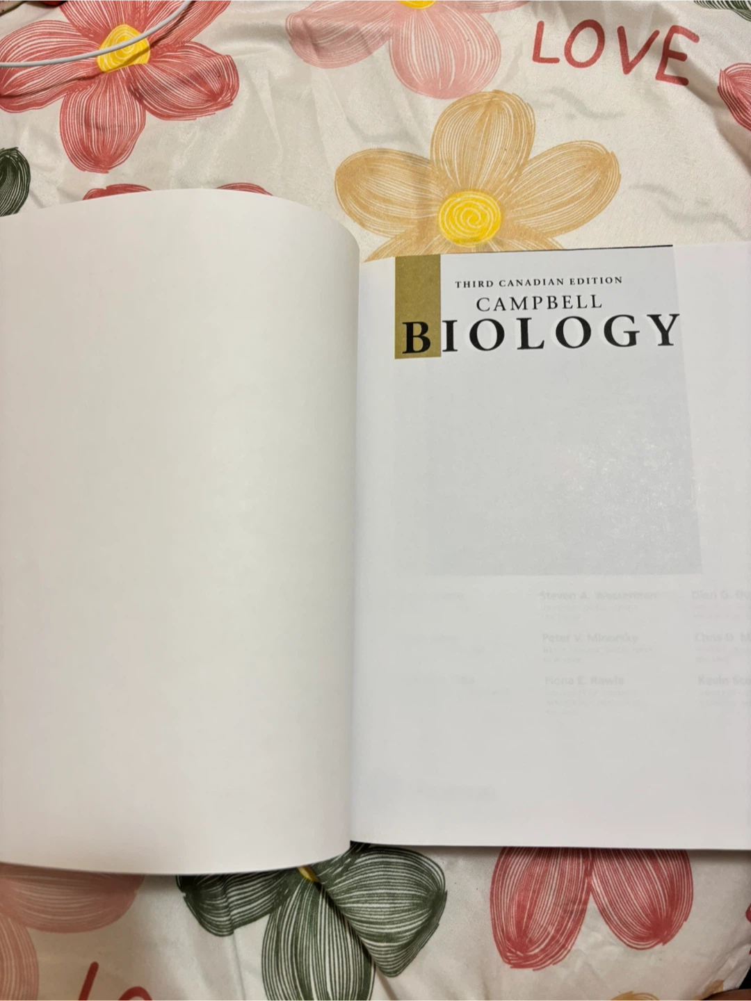 Campbell Biology Third Canadian Edition - Hard Cover - photo 3