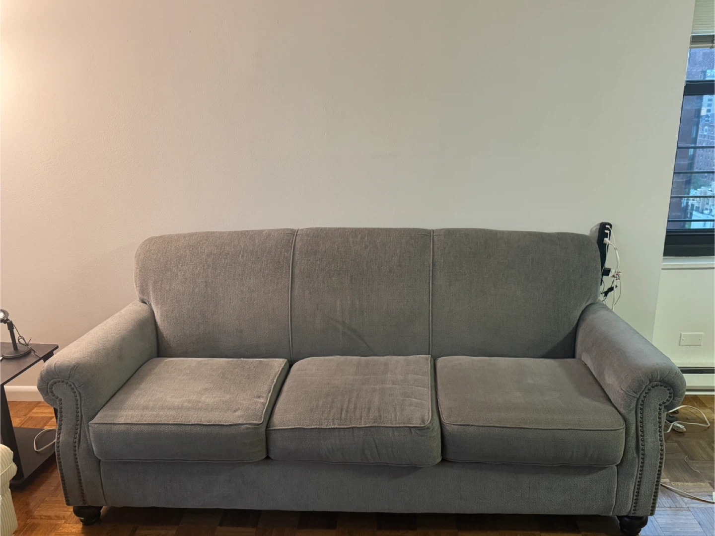 Comfortable Gray Sofa - photo 3