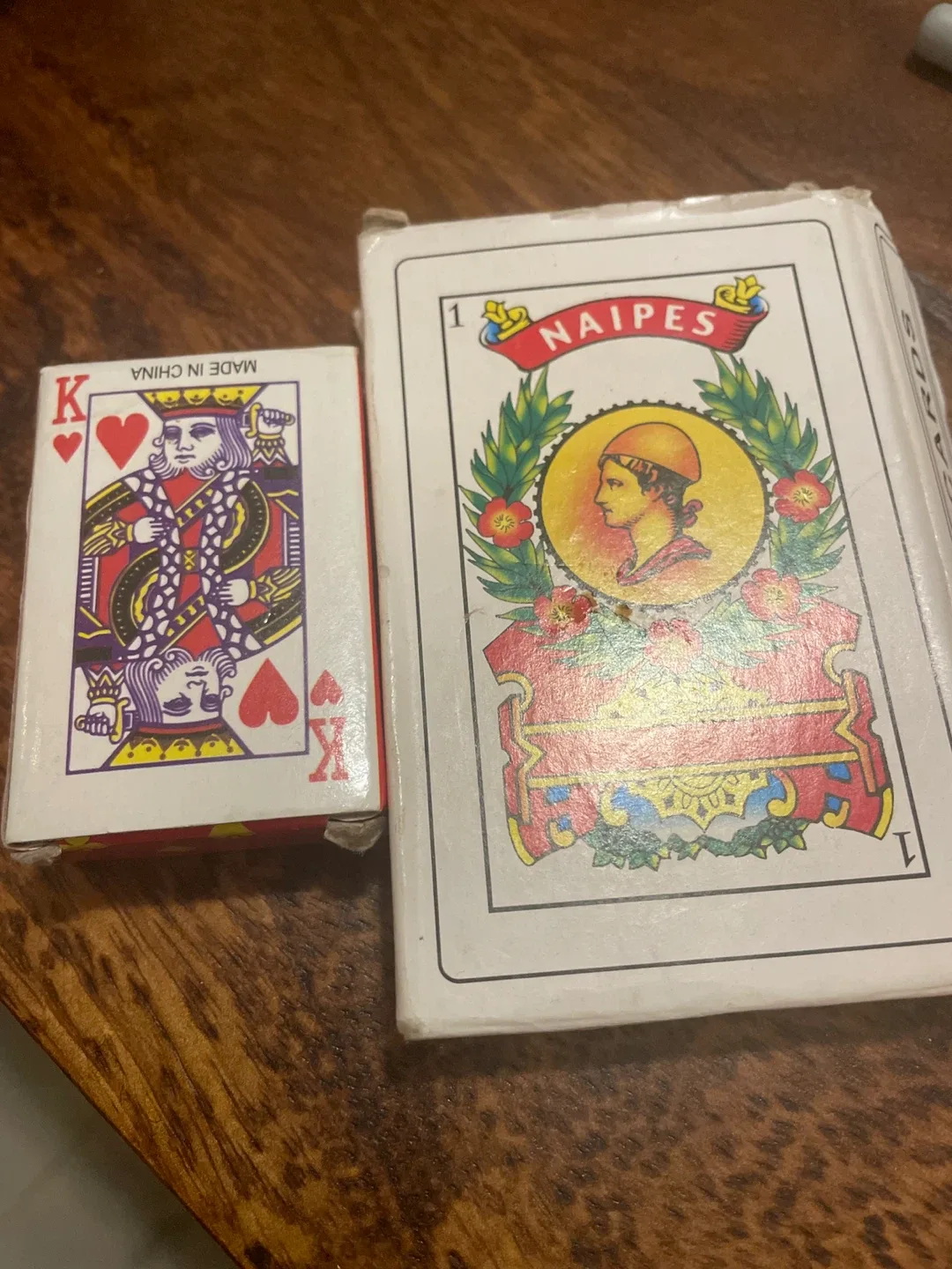 Spanish Playing Cards & miniature deck of cards thumbnail