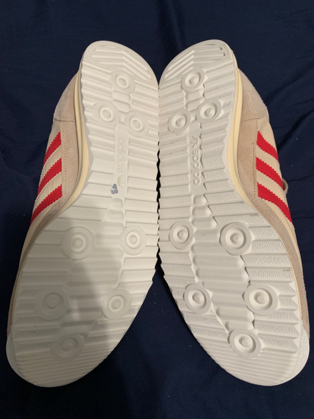 Adidas Men SL 72 RS Shoes in Magic Beige Pure Ruby Size 11 1/2 - photo 5