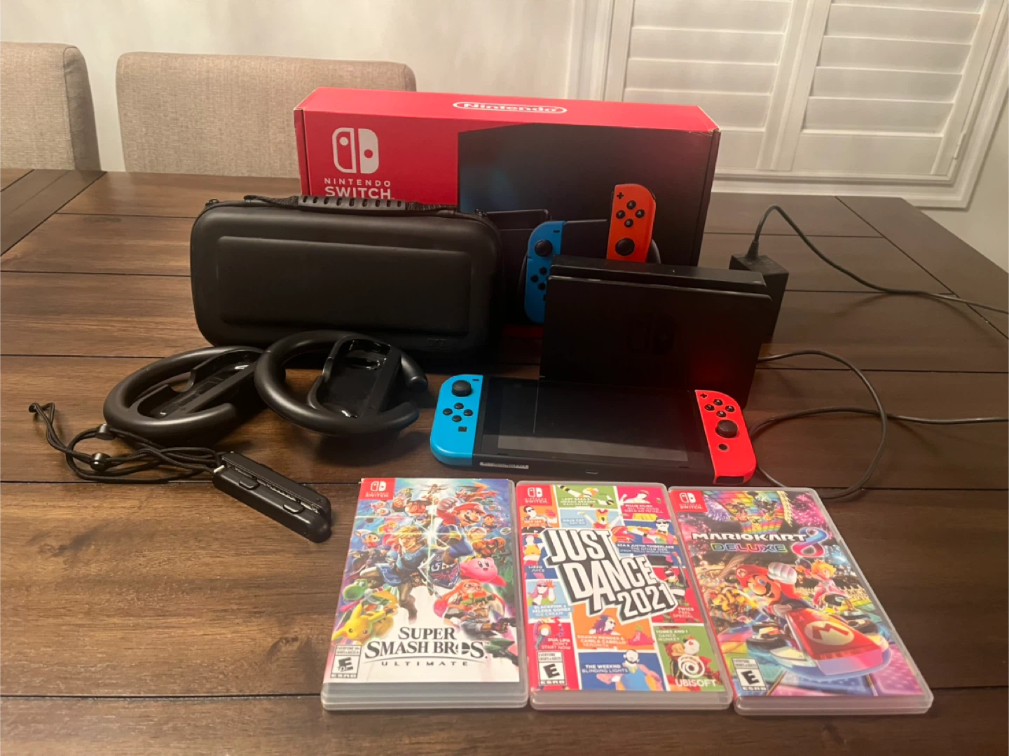 Nintendo Switch Bundle with Games & Accessories