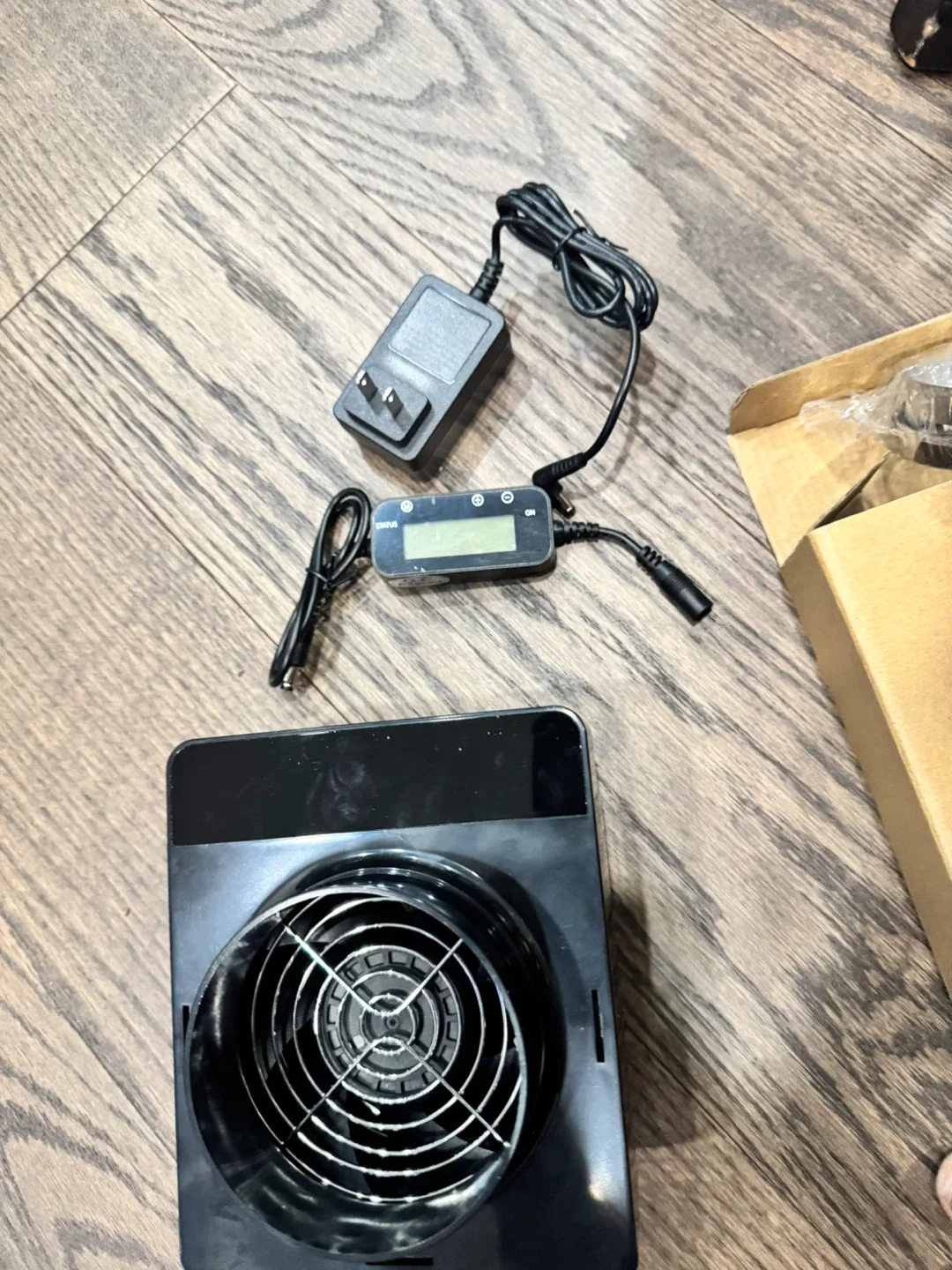 Yuxun Auxiliary Duct Fan 12V image indicator(4)