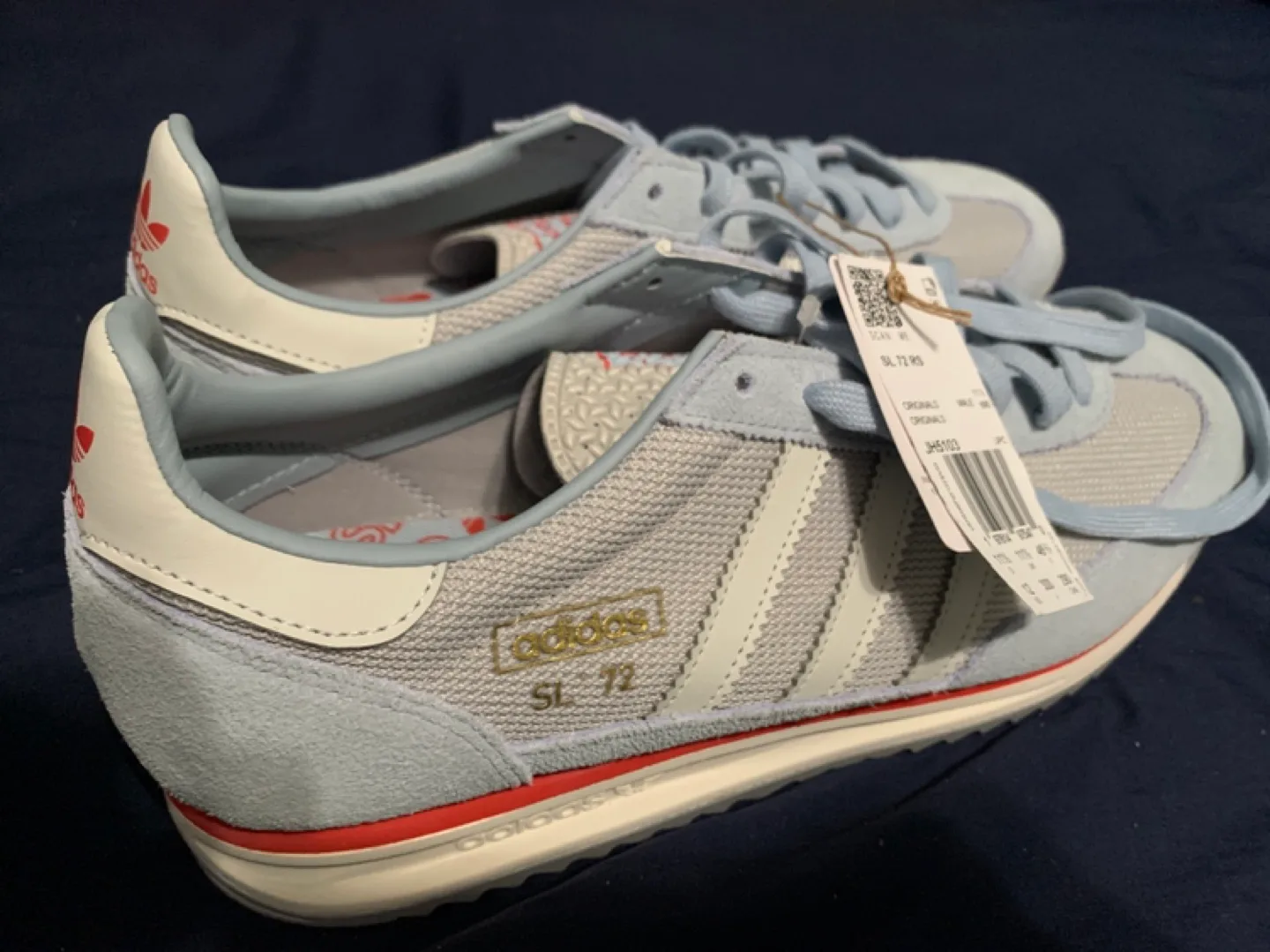 Adidas SL 72 Wonder Blue Grey JH5103 Men Size 12