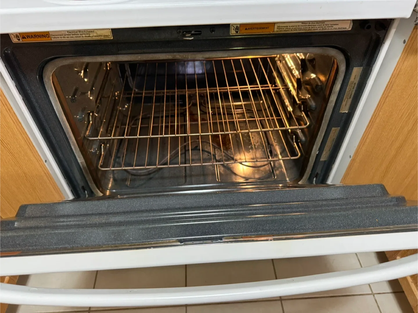 Whirlpool White Electric Stove image indicator(4)