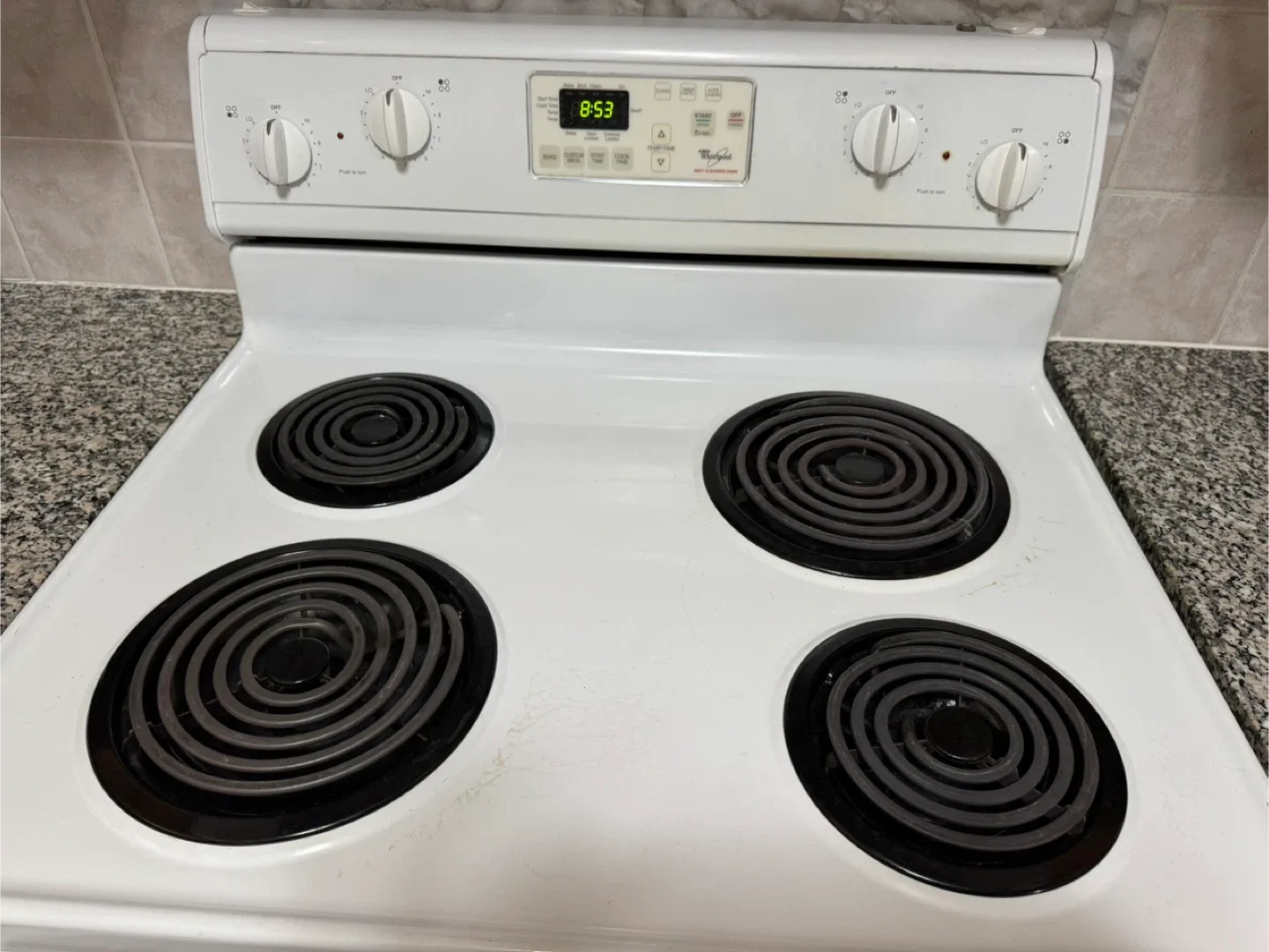 Whirlpool White Electric Stove image indicator(3)