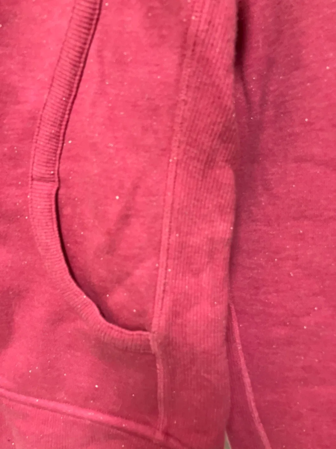 Lululemon Scuba Hoodie - Pink sparkle- Size 4 image indicator(3)