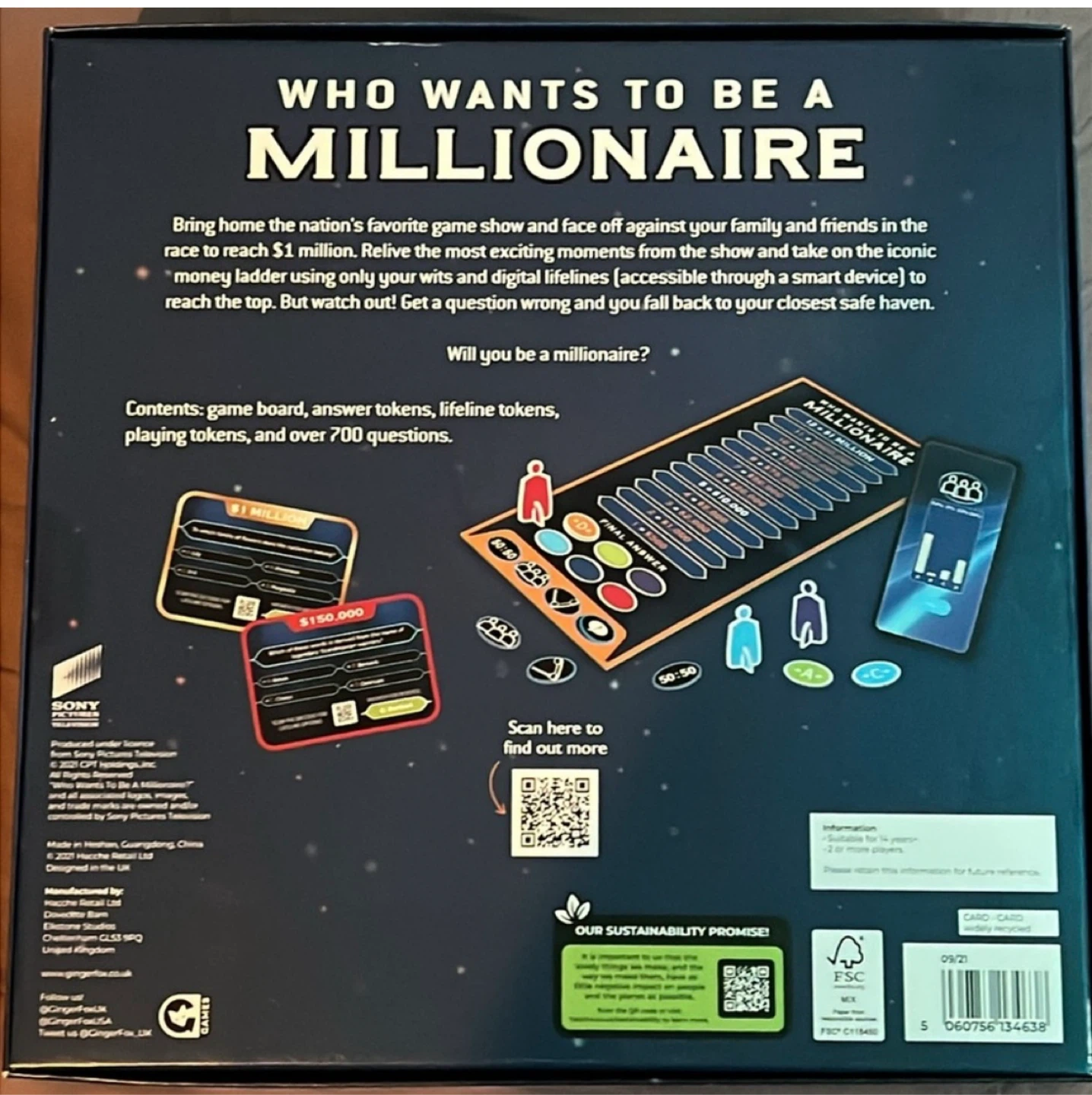 Who Wants to Be a Millionaire Board Game - photo 2