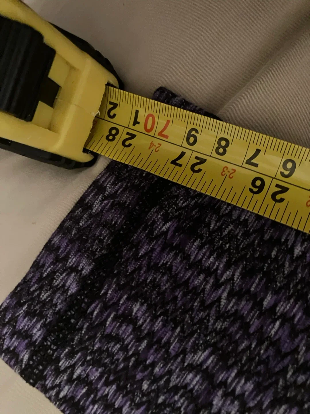 Lululemon Purple Patterned Leggings - Size 6 image indicator(4)