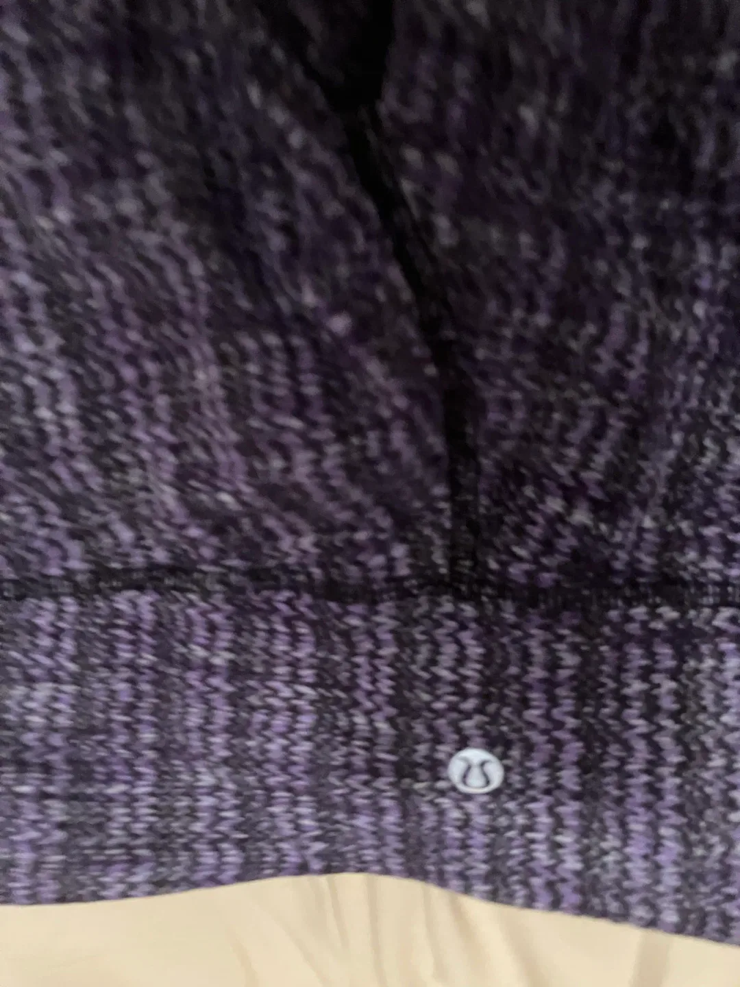 Lululemon Purple Patterned Leggings - Size 6 image indicator(3)