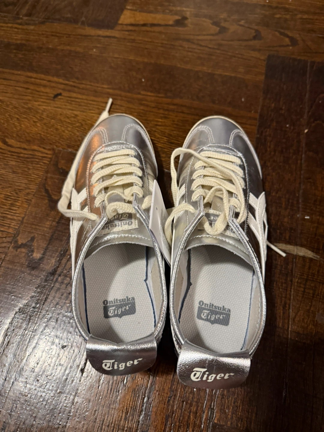 Onitsuka Tiger Silver Sneakers