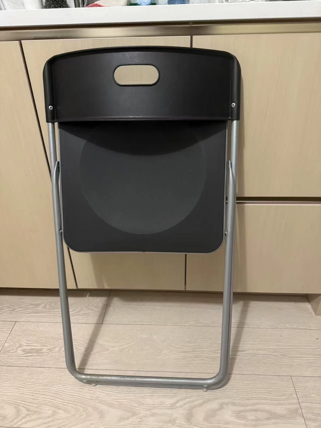 Black Folding Chair - photo 4