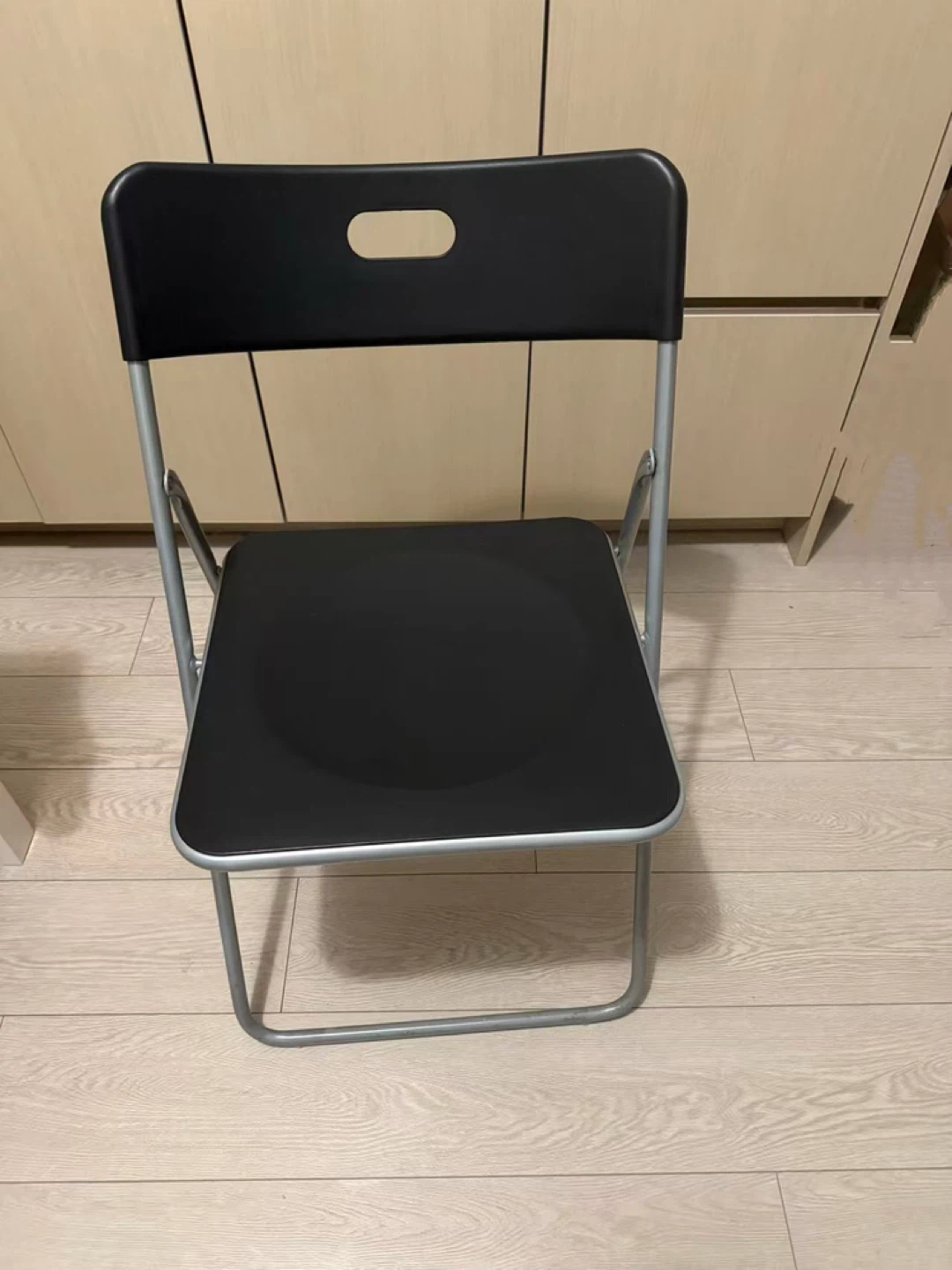 Black Folding Chair