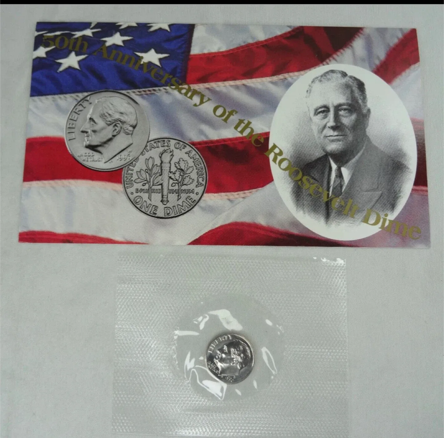 1996 Franklin Delano Roosevelt Dime image indicator(4)