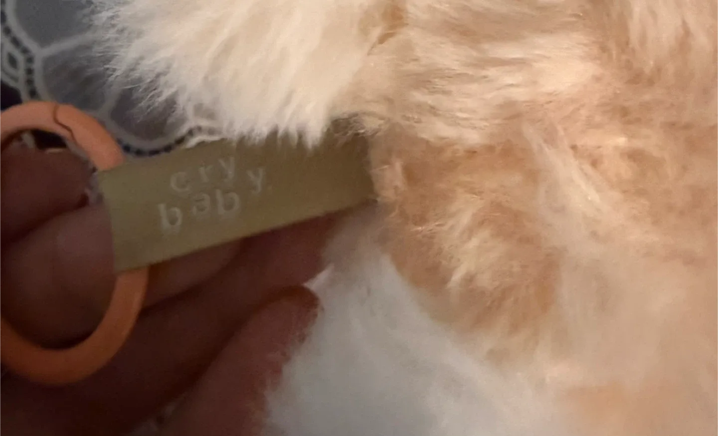 Cry Baby x The Monsters Fluffy Plush Charm image indicator(5)