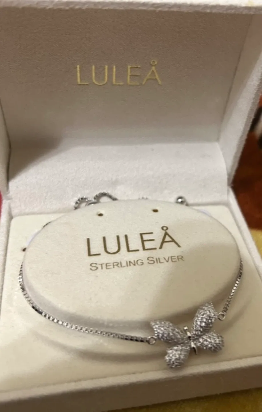 Luleå Sterling Silver Butterfly Bracelet image indicator(3)