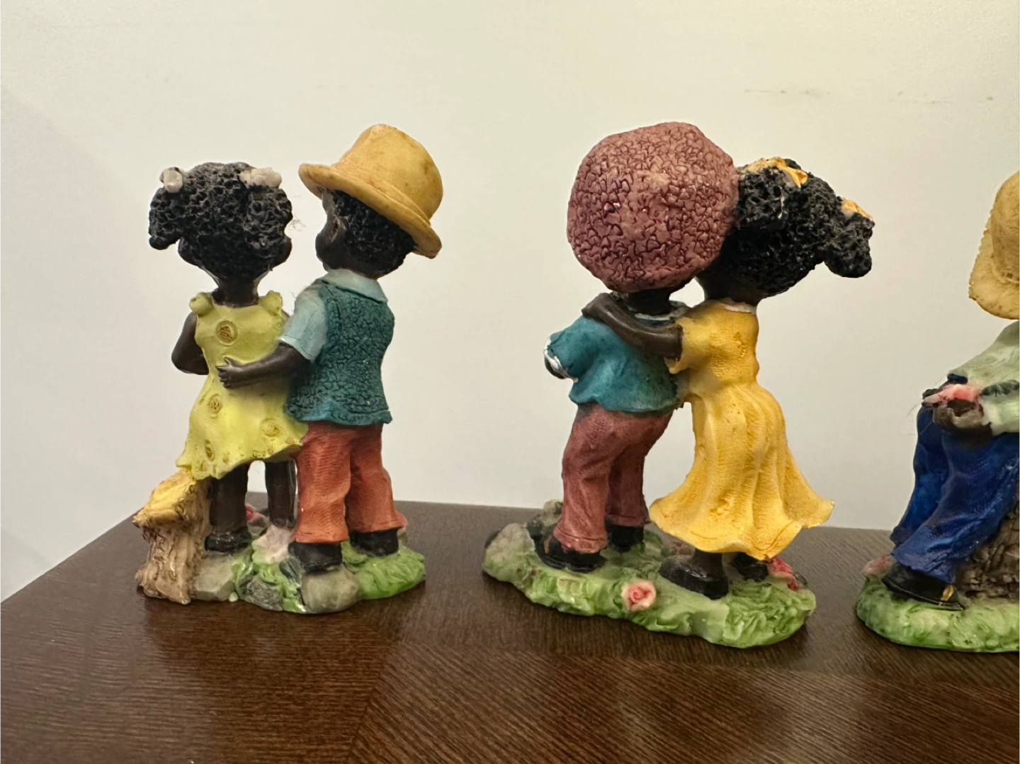 Vintage African American Figurine Set - photo 4