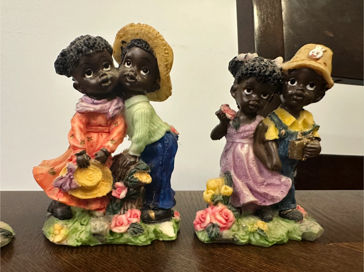 Vintage African American Figurine Set - photo 3