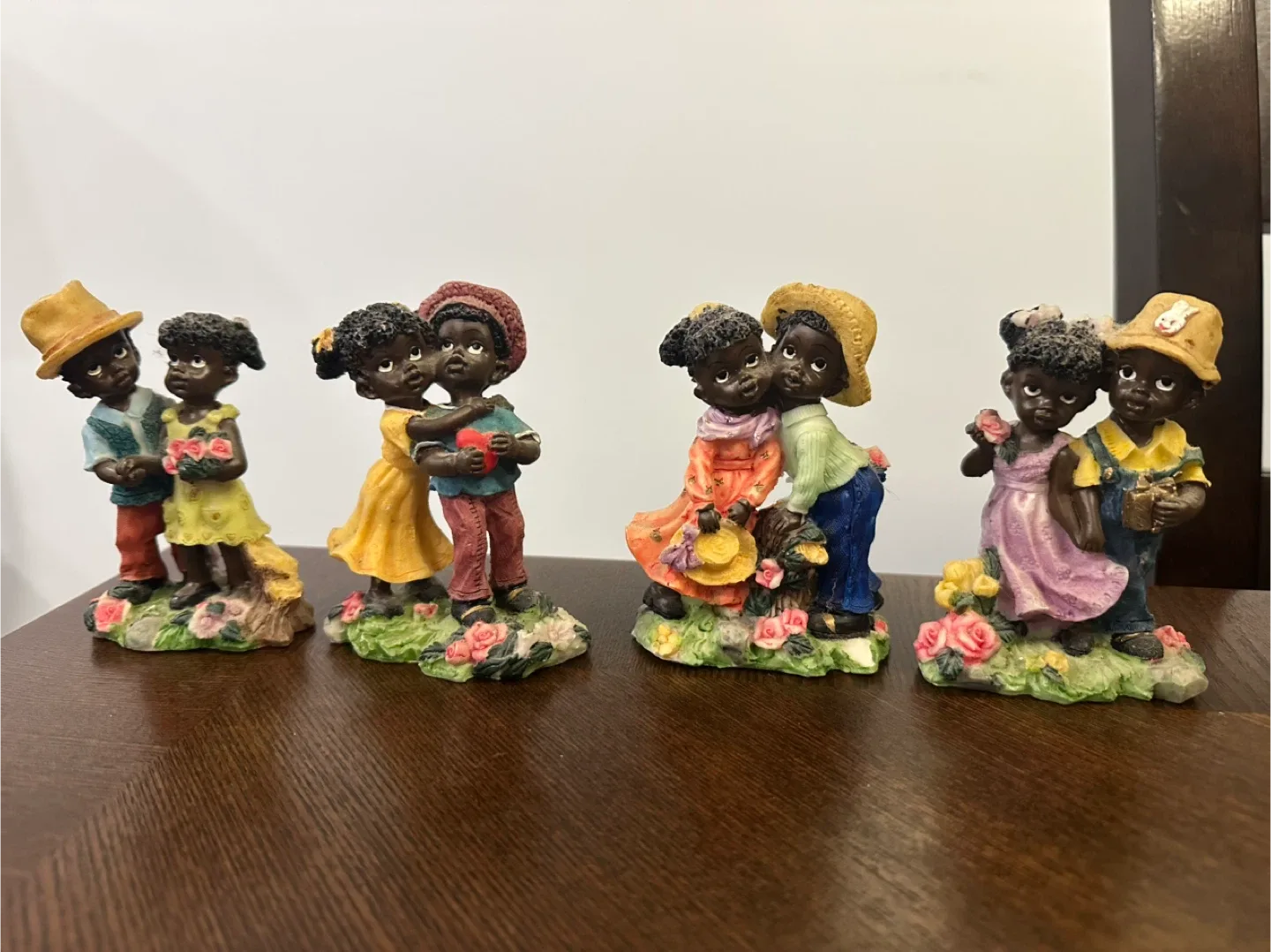 Vintage African American Figurine Set